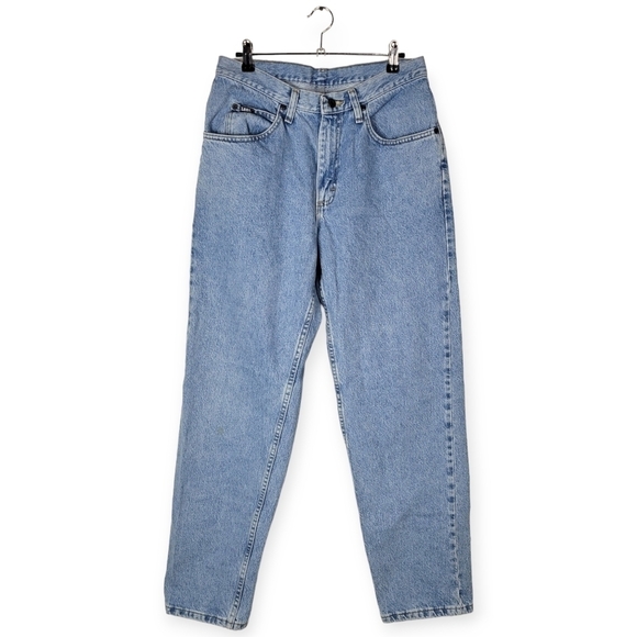Vintage Lee Medium Wash High Rise Mom Jeans - Picture 1 of 10